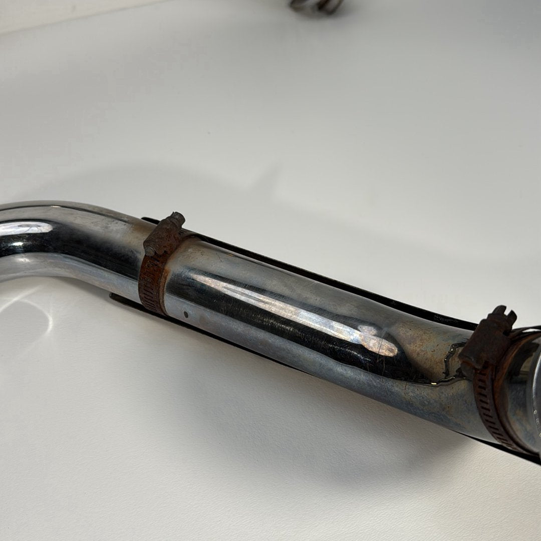 1986 - 2003 Harley-Davidson Sportster Hugger 883 Exhaust Header Pipes Muffler  	65569-86A