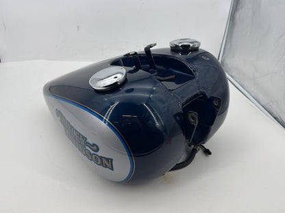 1999 - 2006 Harley-Davidson Dyna Low Rider Fuel Gas Tank Gasoline Reservoir w/ Fuel Tank Gauge Level