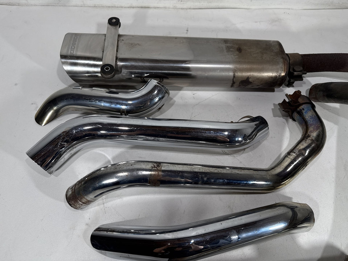 2003 Harley Electra Glide Touring Ultra OEM Exhaust Header Pipes Muffler
