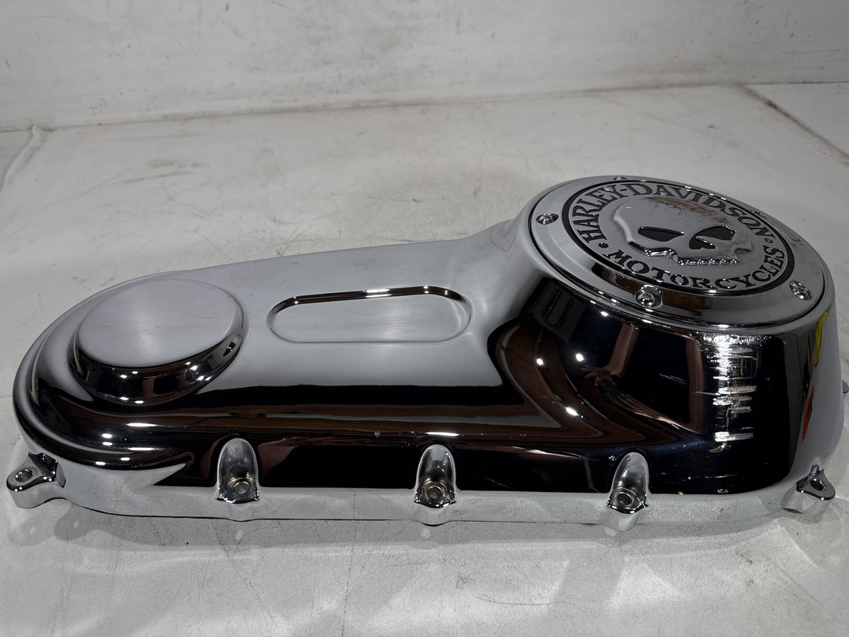 2011 Harley Softail Deluxe FLSTN OEM Outer Primary Clutch Cover SCRATCHED