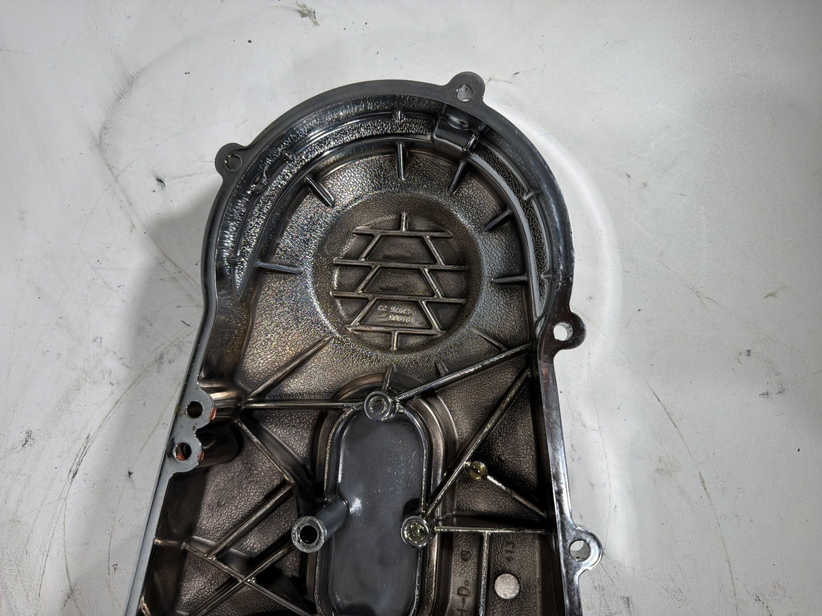 2006 Harley Softail Deuce FXSTDI OEM Outer Primary Clutch Cover SKULL