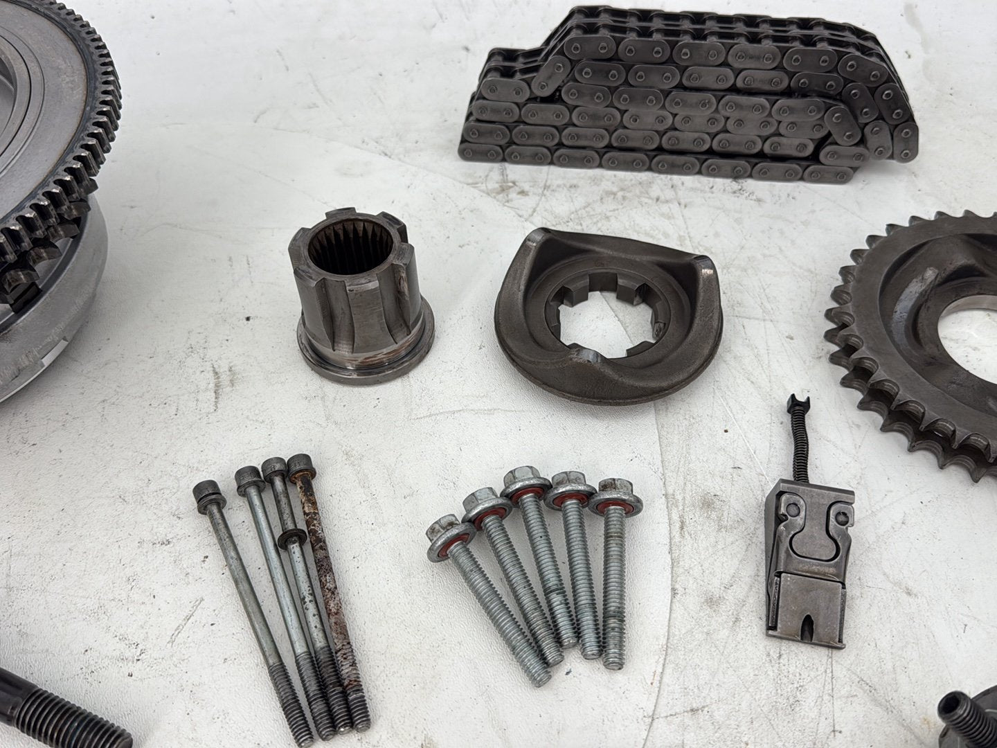 2006 Harley Dyna Super Glide Custom FXDCI OEM Clutch Basket Chain Tensioner Kit