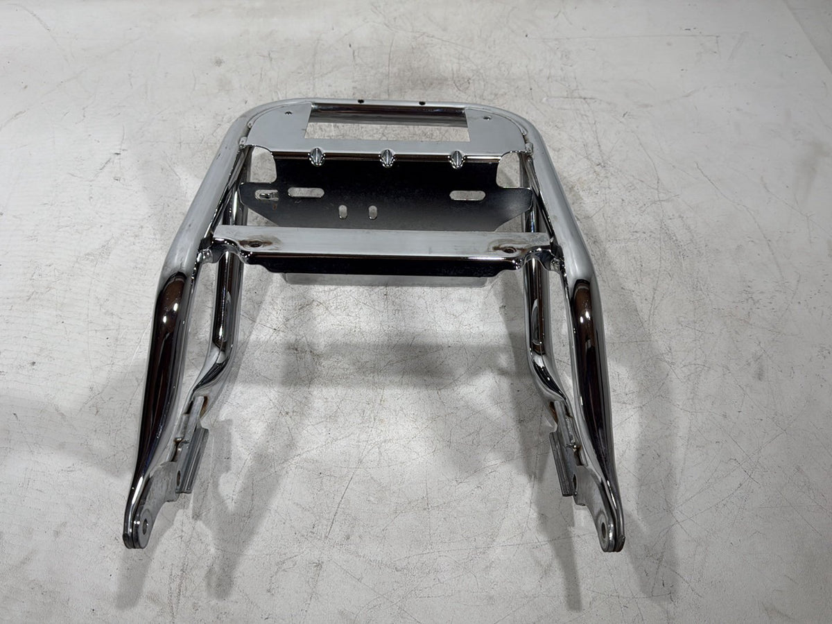 2012 Harley Electra Glide Touring Ultra OEM Rear Back Luggage Rack Storage Baggage Bar