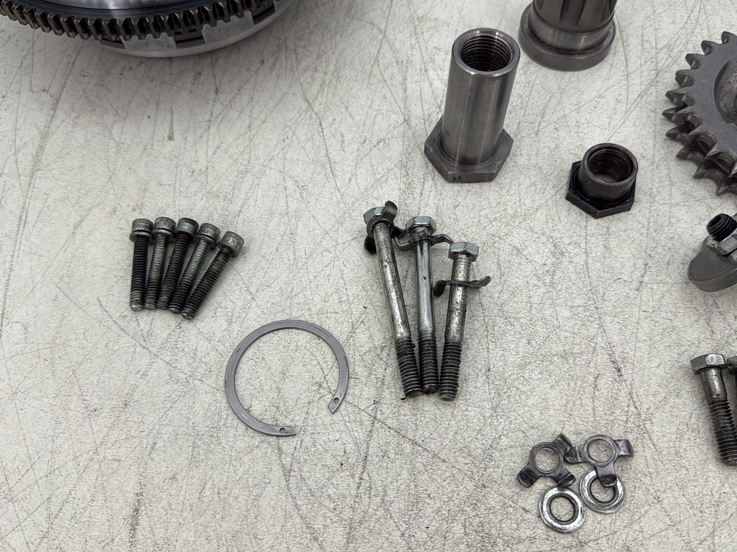 1998 Harley Touring FLHTCUI Electra Glide Ultra OEM Clutch Basket Chain Tensioner Kit
