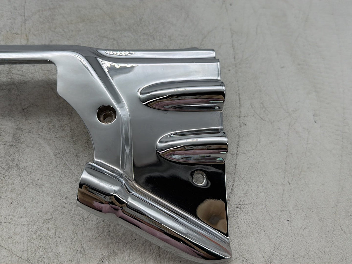 2004 Harley Road King Touring Classic Ribbed Transmission Interface Cover Panel