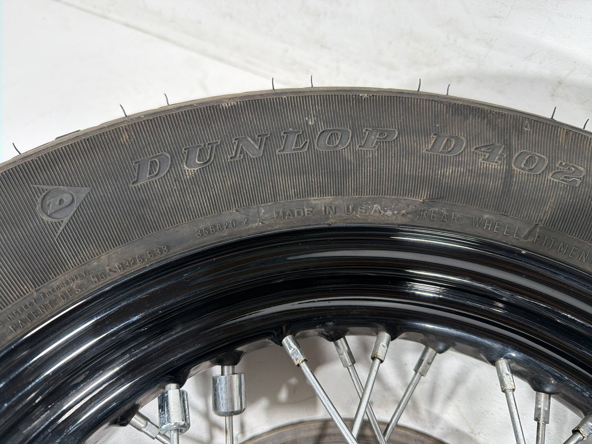 2014 Harley Softail Slim FLS OEM Rear Wheel Rim Tire Spoked 16"