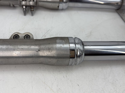 2006 Harley Dyna FXDWGI Wide Glide OEM Front Triple Tree Set & LH RH Fork Legs Sliders
