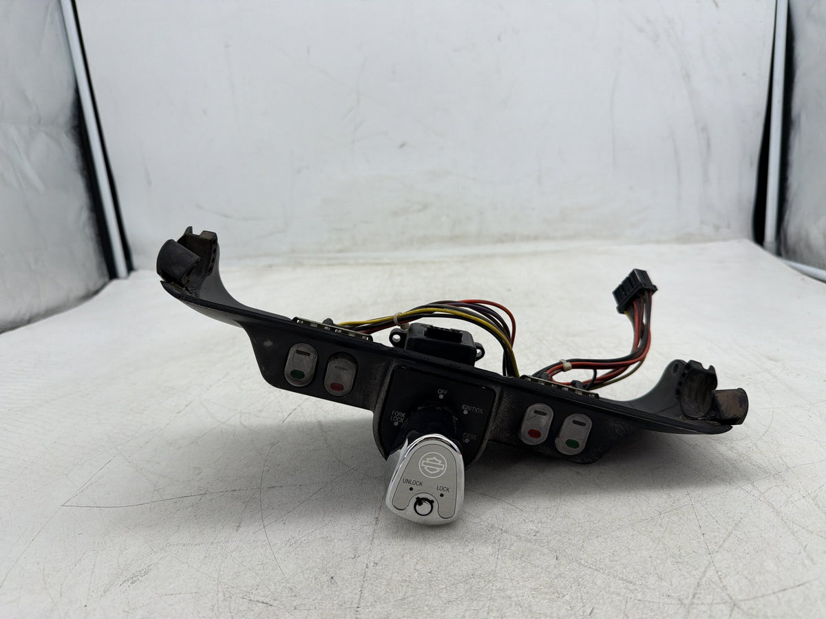 2008 Harley Electra Glide Touring OEM Dash Ignition Cap Switch Lockset NO Key