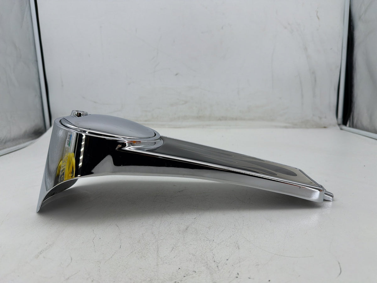2002 Harley Electra Glide Touring OEM Fuel Gas Tank Dash Console NOKey FLAME