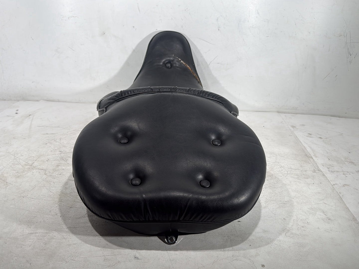 07 Harley Street Glide Touring FLHX OEM Passenger Rider Driver Seat Saddle TORN