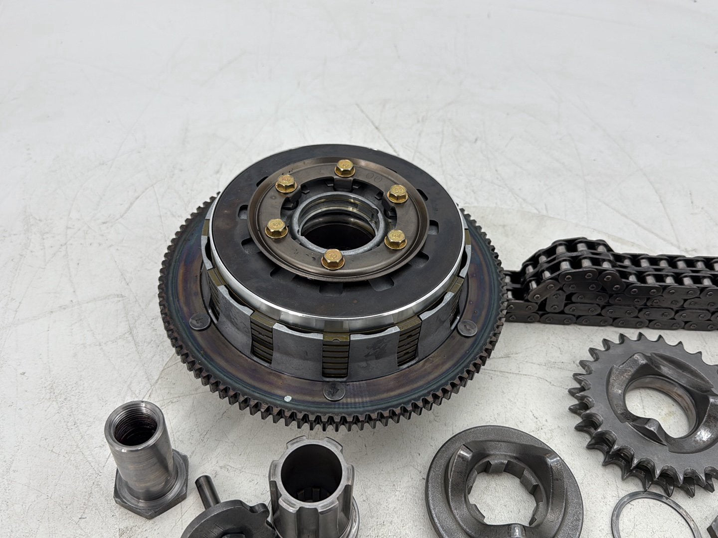 2003 Harley Dyna Wide Glide FXDWG OEM Clutch Basket Chain Tensioner Kit