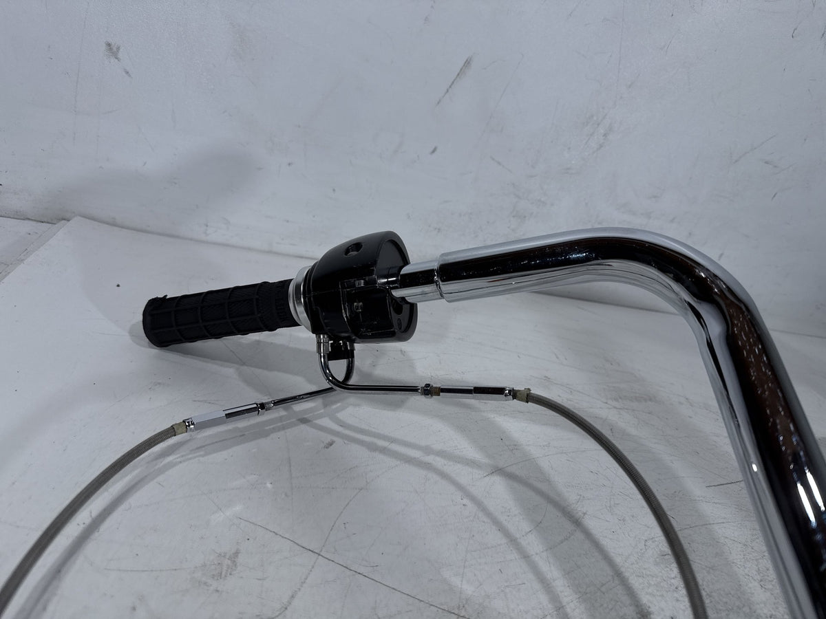 04 Harley Heritage Softail Classic Handlebars Left Right Switches Controls BENT