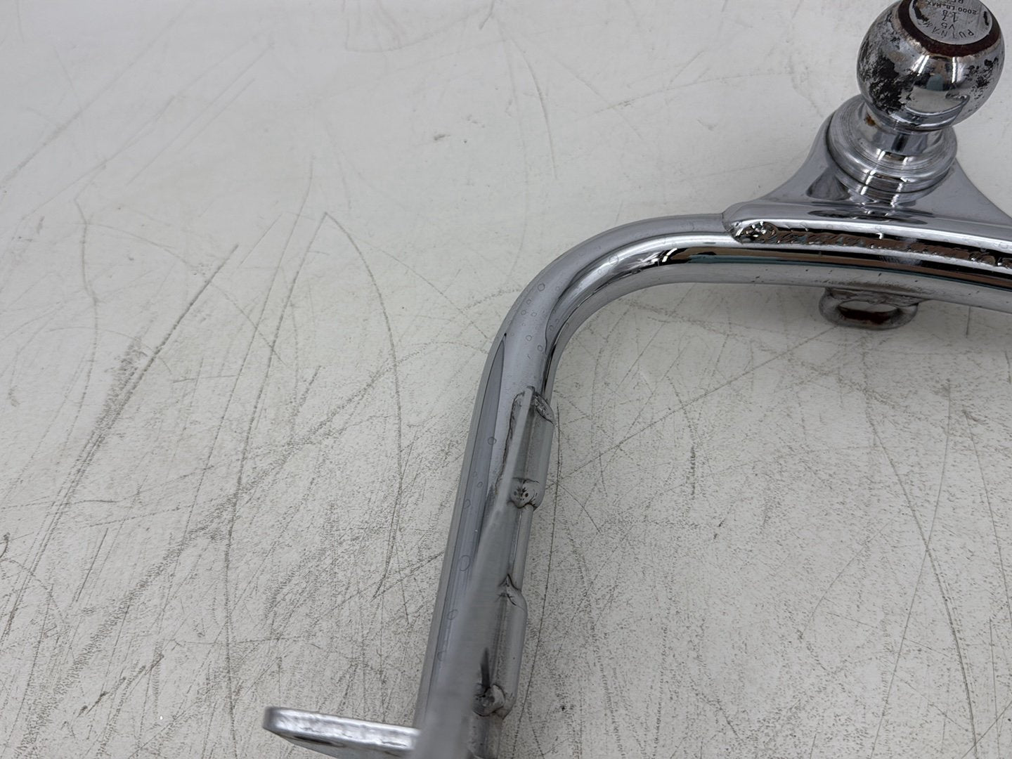 2007 Harley Electra Glide Touring Rear Trailer Hitch Bar Tube Mount Towing