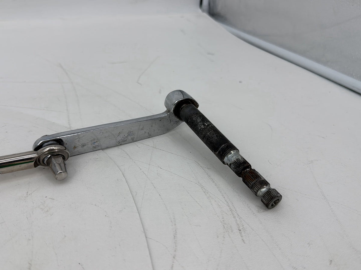 02 Harley Touring Screamin Eagle Road King OEM Gear Shifter Lever w/ Rod linkage