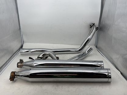 2008 Harley Electra Glide Touring Ultra FLHTCUI OEM Exhaust Header Pipes Muffler