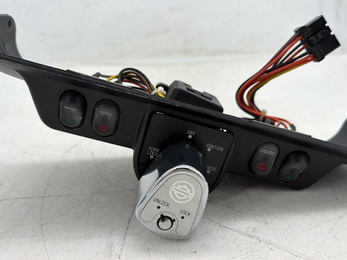 2007 Harley Electra Glide Touring Ultra Dash Ignition Cap Switch Lockset NO Key