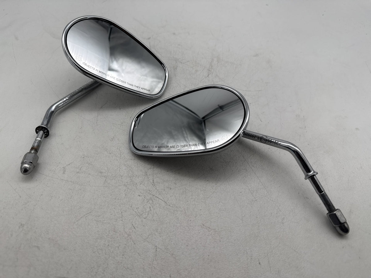 2014 Harley Softail Slim FLS OEM Left Right Rear View Mirror