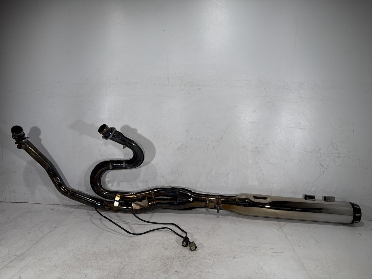 2011 Harley Electra Glide Touring Police OEM Exhaust Header Pipes Muffler