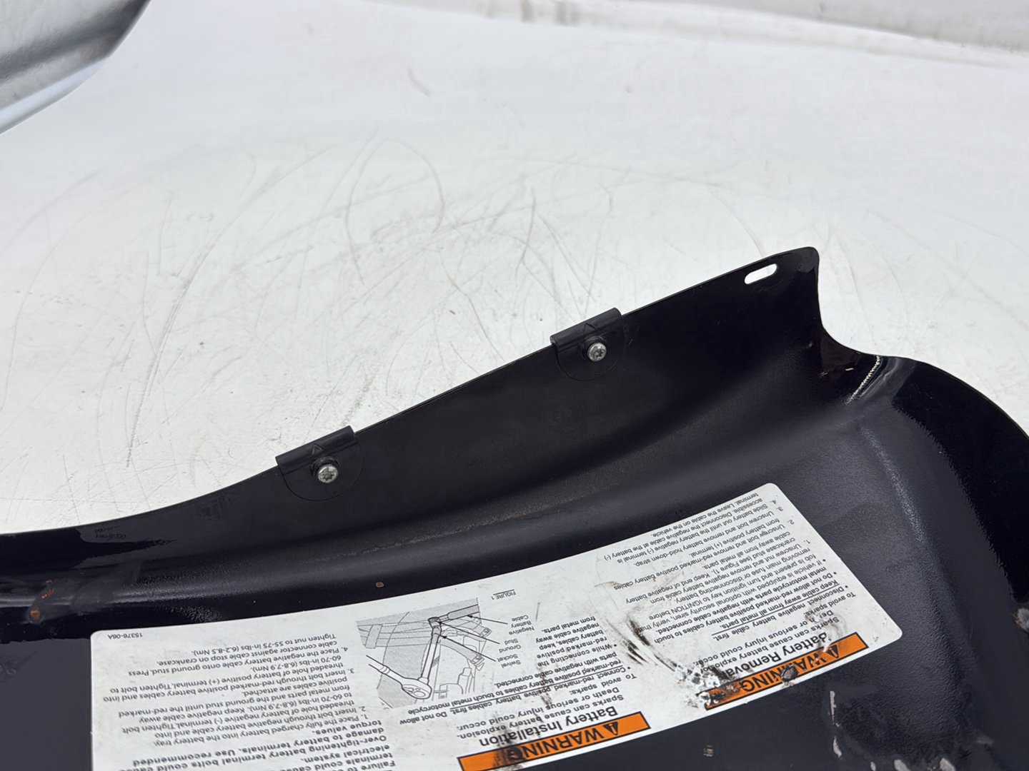 2013 Harley Forty-Eight Sportster 1200X OEM Left Fairing Side Oil Tank Cover