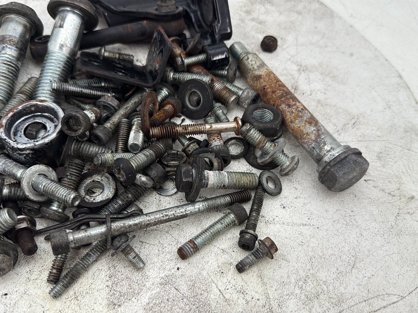 2004 Harley Sportster XL883C 883 Custom OEM Hardware Bolts Nuts & Brackets