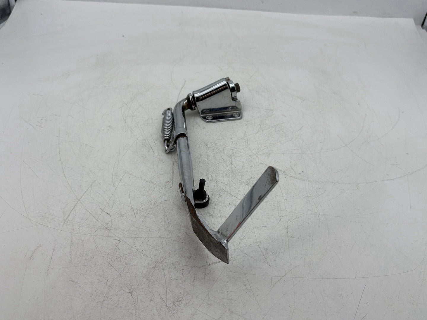 2007 Harley Touring FLHTCU Electra Glide Ultra OEM Left Side Jiffy Kick Stand & Spring