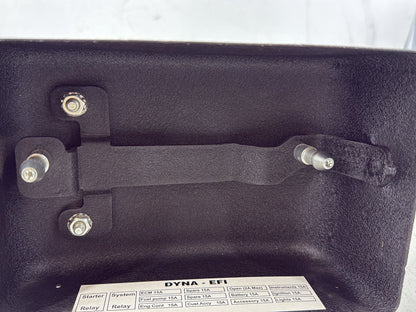 2010 Harley Dyna Fat Bob FXDF OEM Electrical Panel Holder Bracket Carrier Caddy
