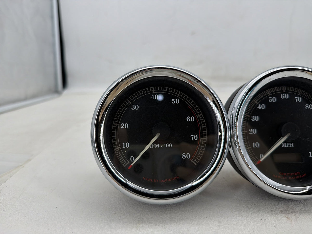03 Harley Electra Glide Touring Ultra Air Oil Volt Fuel Tacho Speedo Gauges 25K