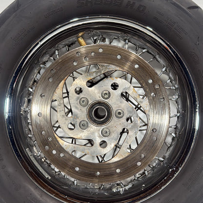 1999 - 2006 Harley-Davidson Touring Electra Glide Ultra Rear Wheel Rim Tire Spoked  	43440-05A