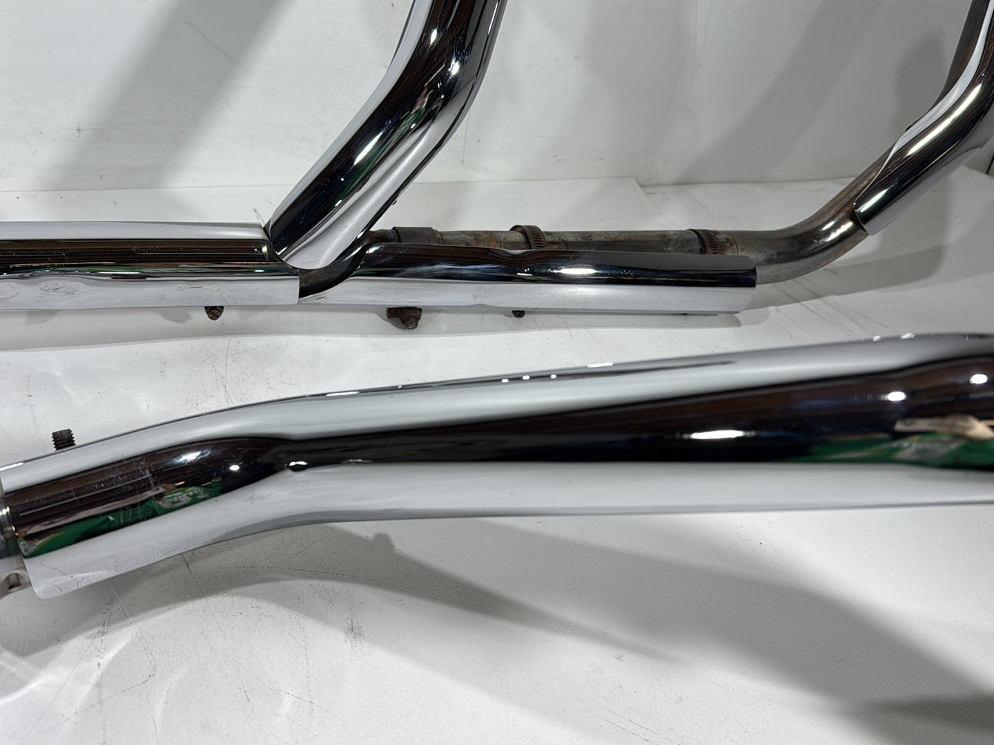 2005 Harley Touring FLHRCI Road King Classic OEM Exhaust Header Pipes Muffler