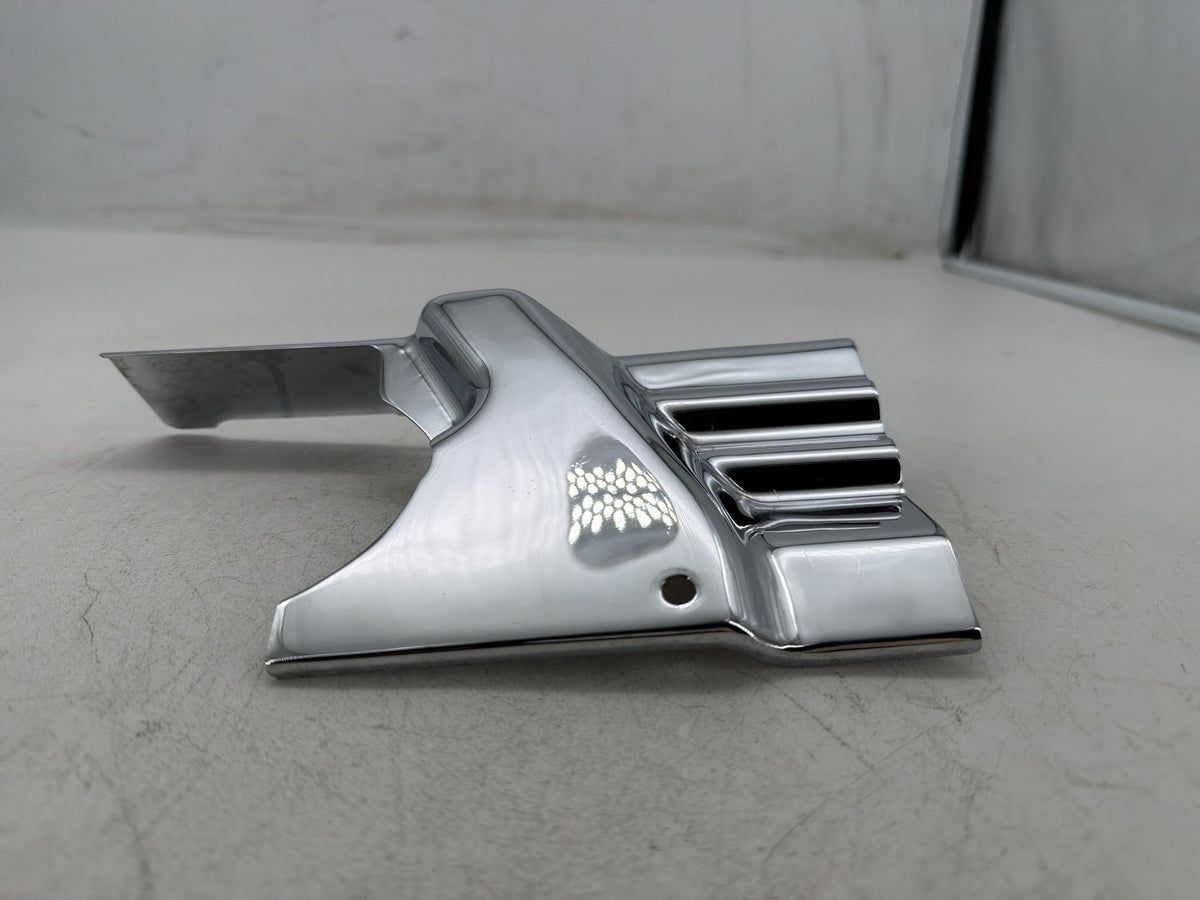 2001 Harley Softail Standard Ribbed Transmission Interface Cover Panel Kuryakyn