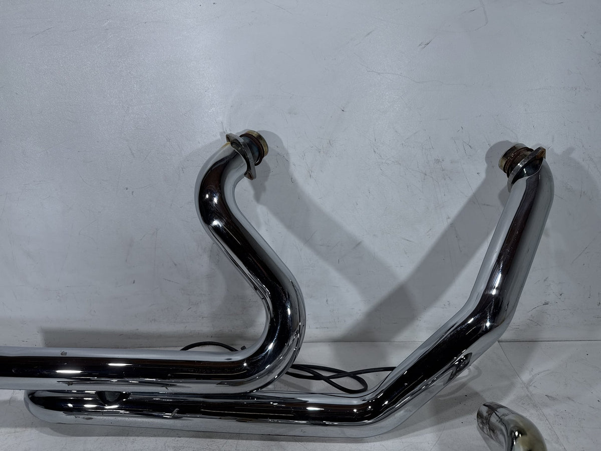 2012 Harley Street Glide Touring FLHX OEM Exhaust Header Pipes Muffler