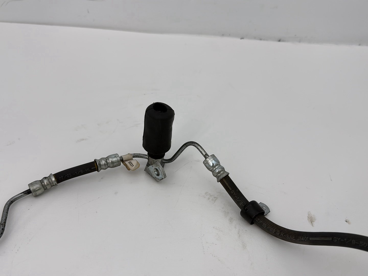 2003 Harley Sportster XL1200C 1200 Custom Anniversary OEM Rear Brake Hose Line Pipe