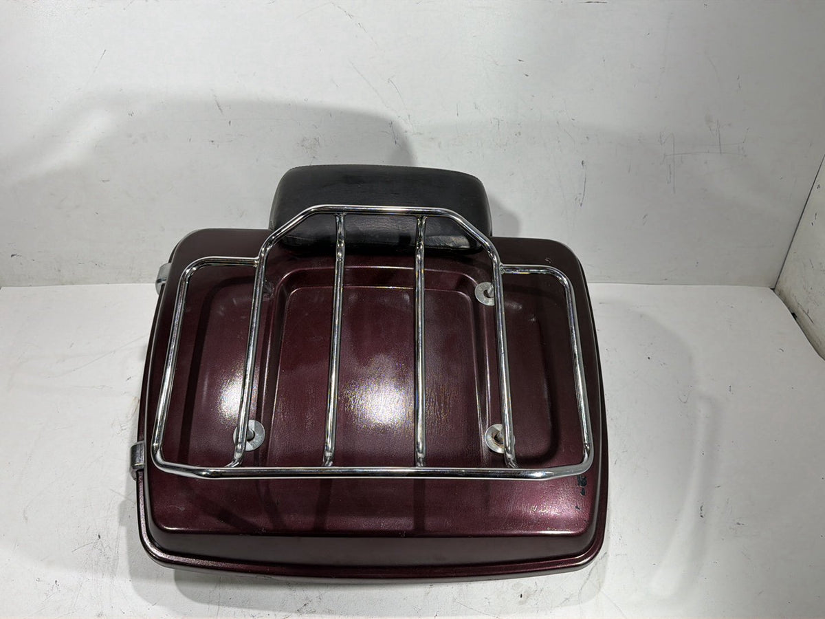 Harley Misc OEM Pass Backrest Tour Pak Luggage NOKey
