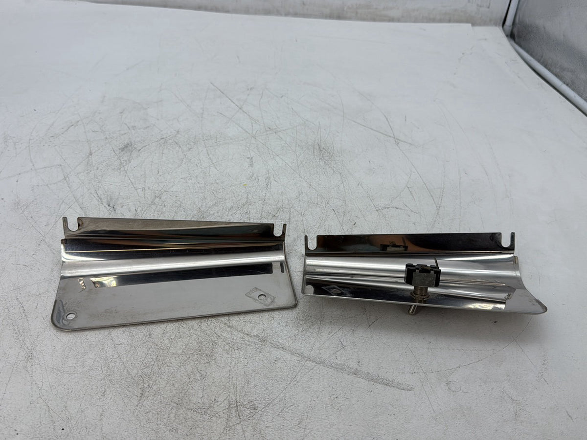 2013 Harley Heritage Softail Classic FLSTC OEM Front Left Right Fork Tube Slider Guard Covers