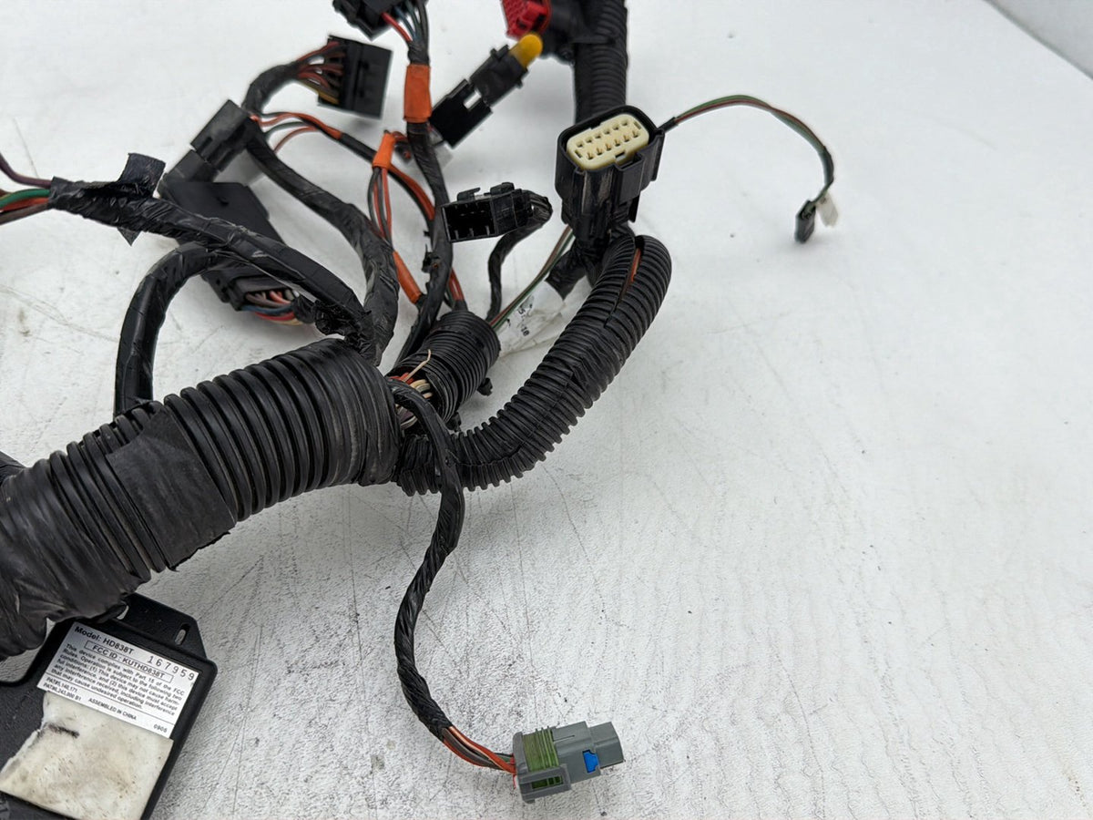 2009 Harley Electra Glide Touring Front Sub Wiring Harness Loom Interconnect