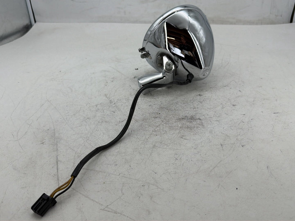 2006 Harley Sportster 1200 XL1200C Headlight Halogen Dented Scratched