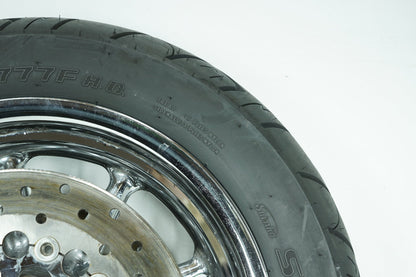 2007 - 2012 Harley-Davidson Touring CVO Electra Screamin Eagle Front Wheel Rim Tire 130/90B16