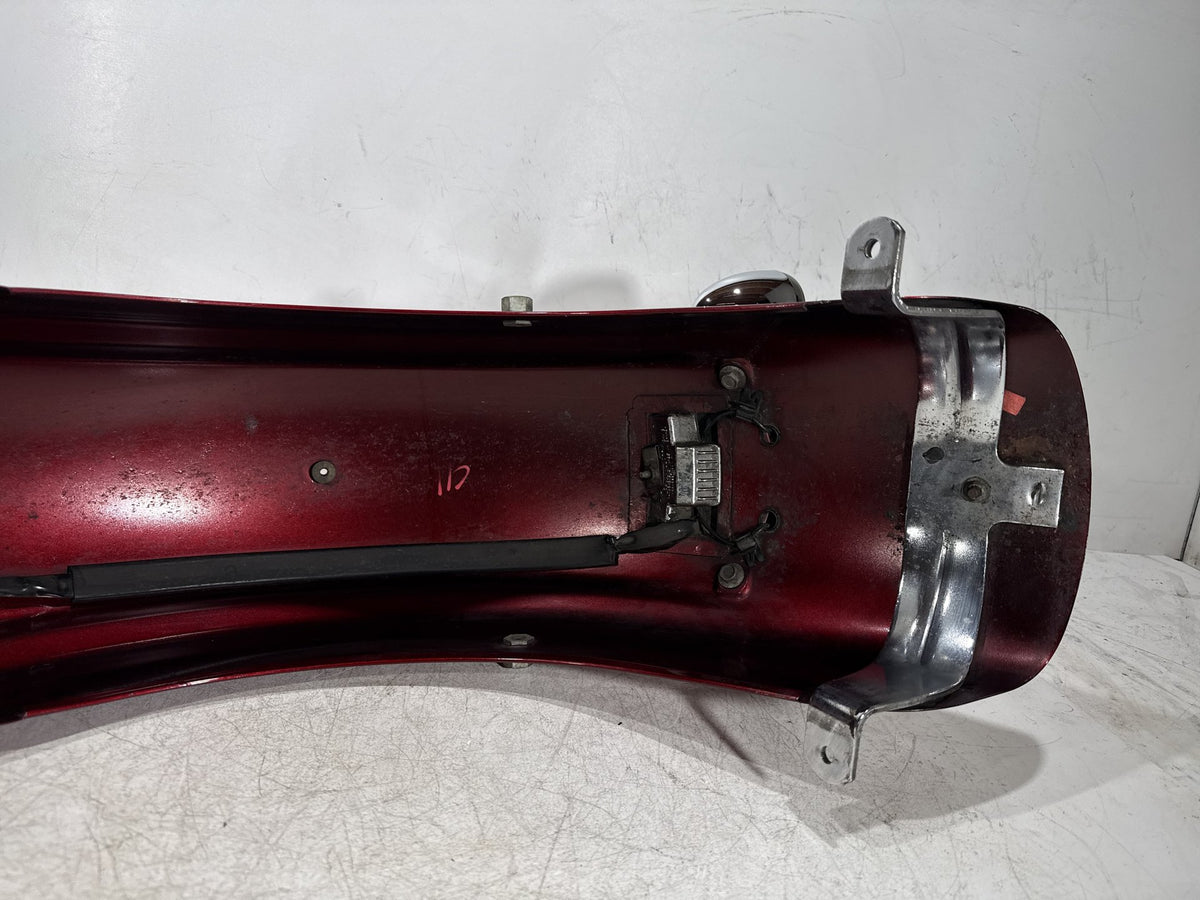 2009 Harley Electra Glide Touring CVO Eagle Rear Wheel Fender & Turn Signals Bar