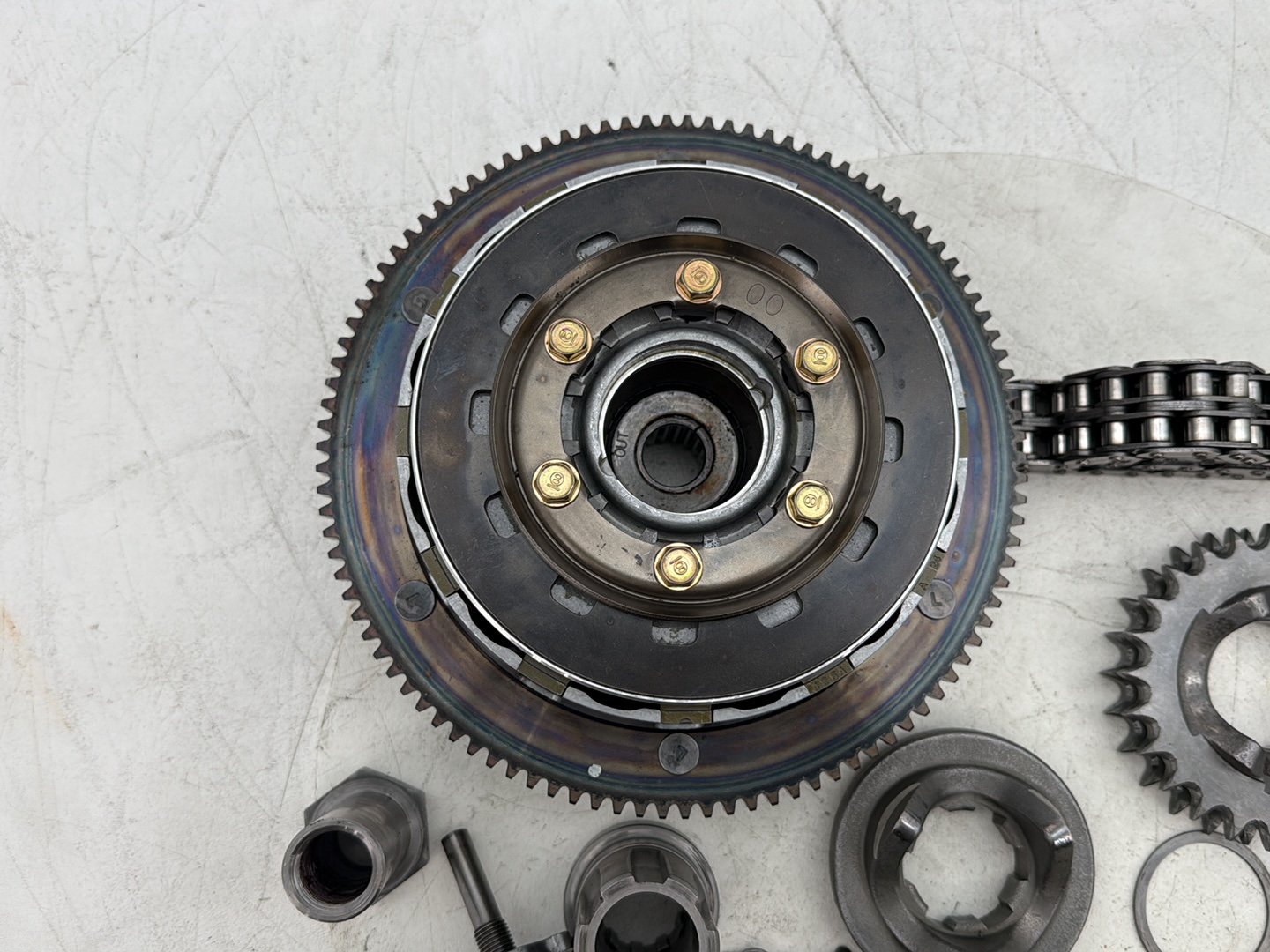 2003 Harley Dyna Wide Glide FXDWG OEM Clutch Basket Chain Tensioner Kit