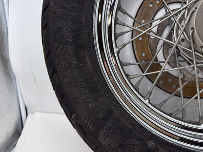 2000 Harley Softail FLSTC Heritage Classic OEM Rear Wheel Rim Tire Spoked