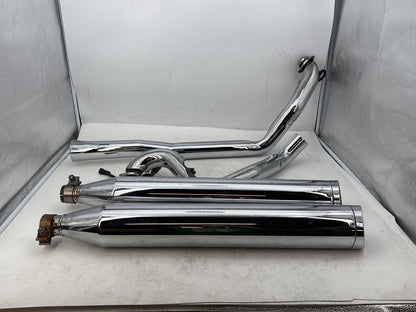 2008 Harley Electra Glide Touring Ultra FLHTCUI OEM Exhaust Header Pipes Muffler