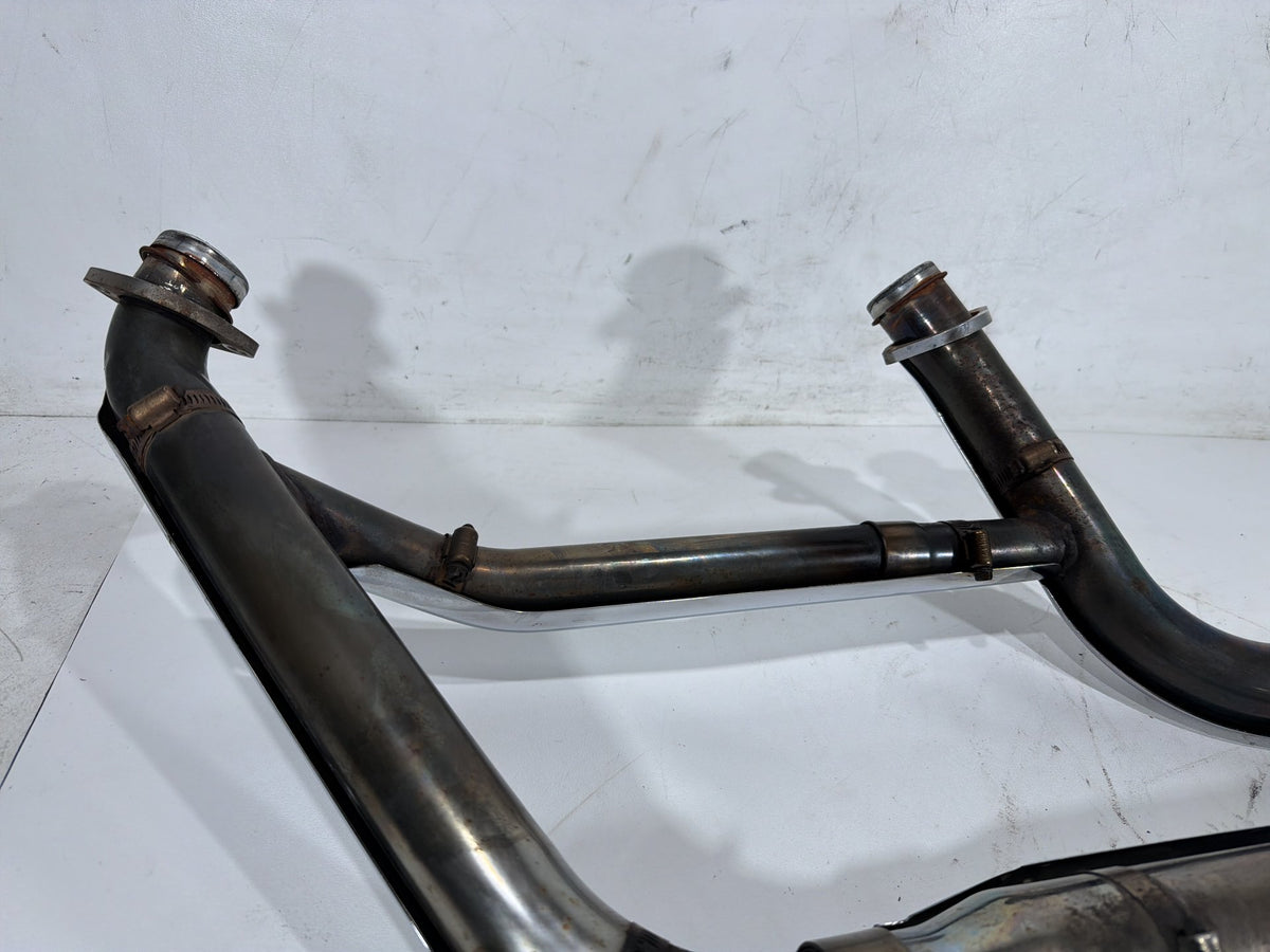 1997 Harley Heritage Softail Classic OEM Exhaust Header Pipes Muffler