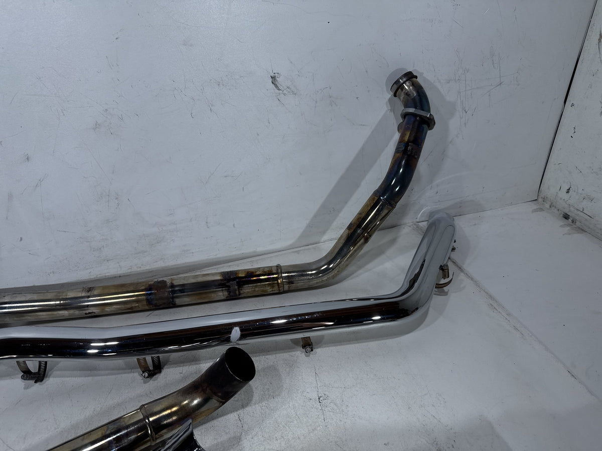 2002 Harley Electra Glide Touring Classic Exhaust Header Pipes Muffler RINEHART