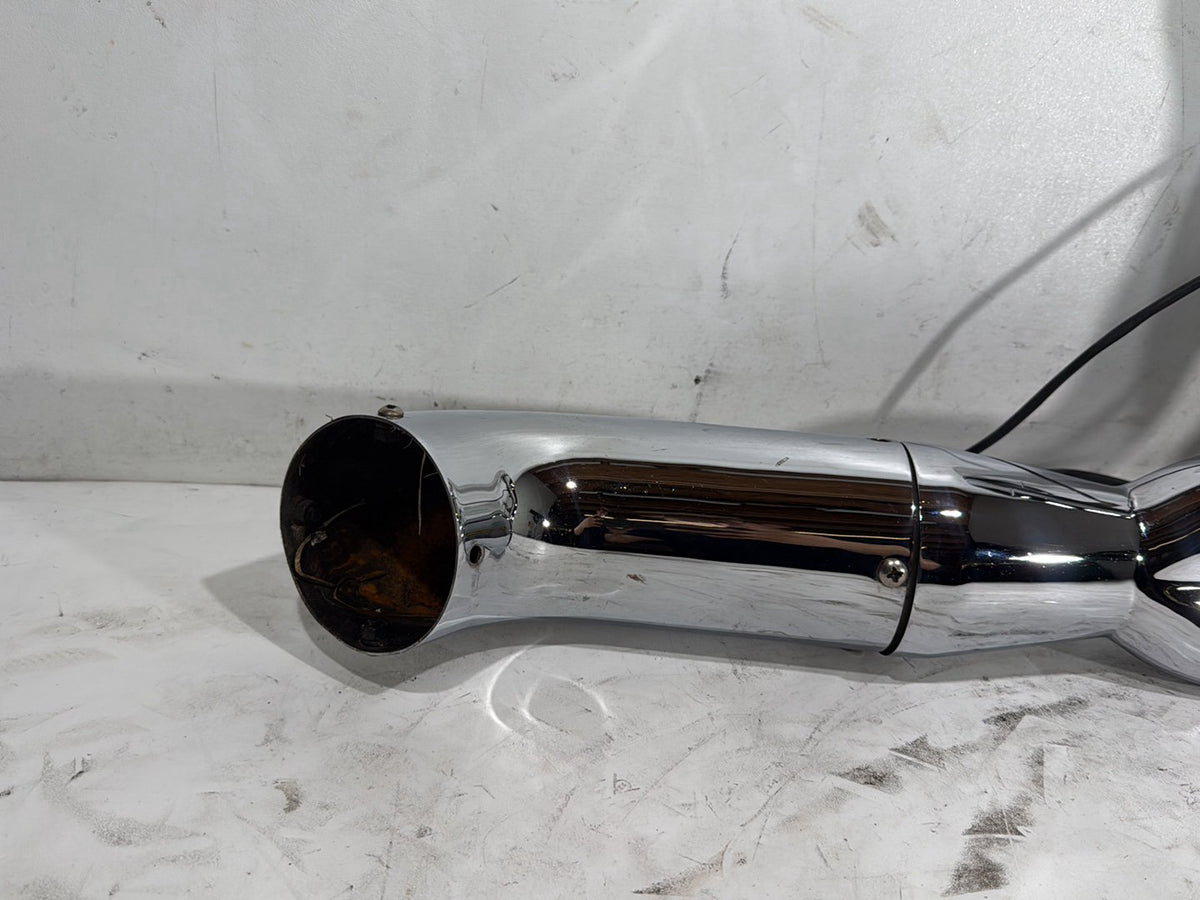 11 Harley Street Glide Touring Exhaust Header Pipe Muffler 2 into 1 NO Bracket