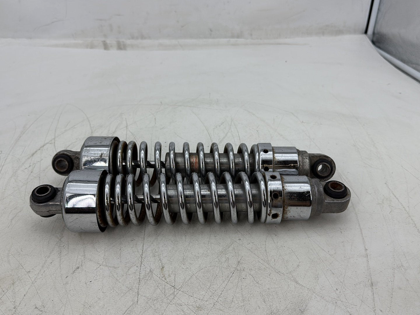 2008 Harley Sportster XL883L 883 Low OEM Rear Left Right Shock Absorbers 13.5"