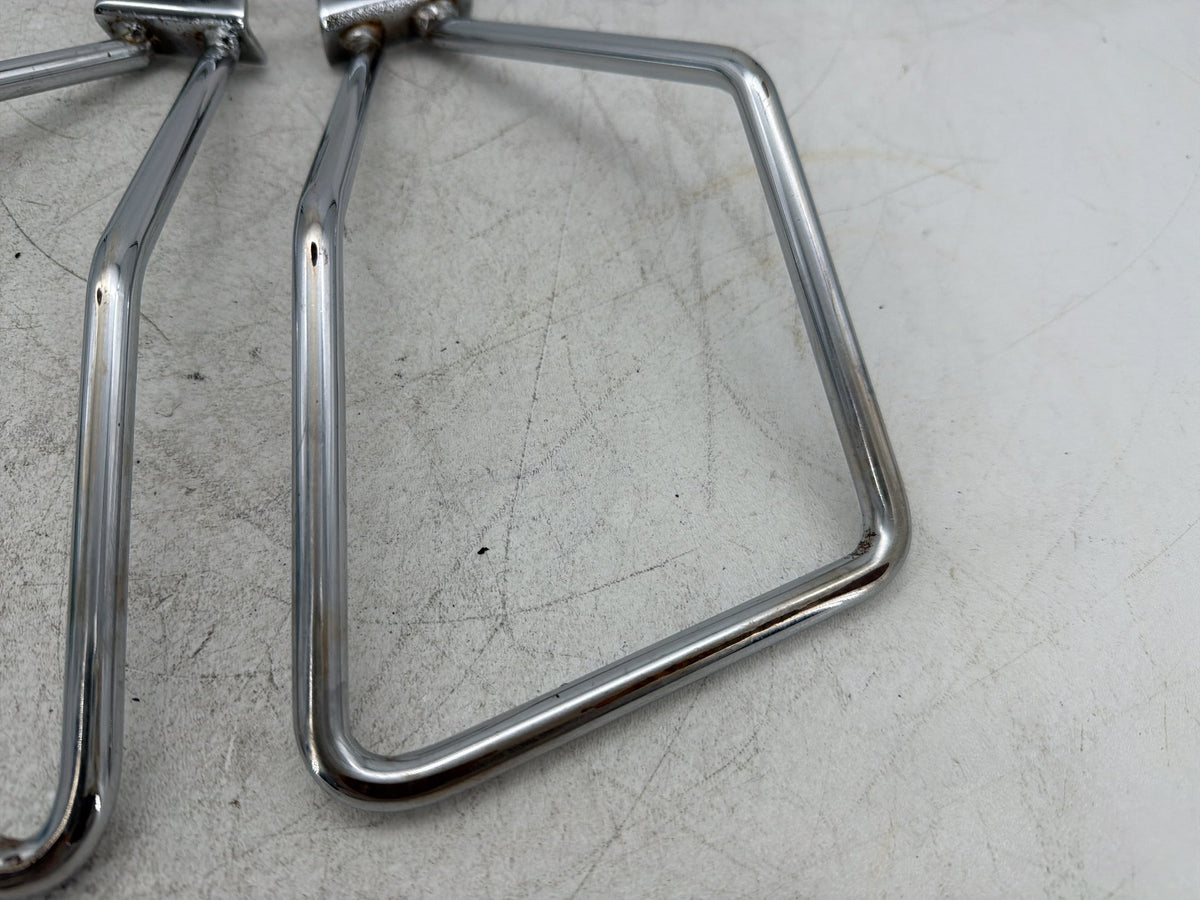 2001 Harley Fat Boy Softail FLSTF OEM Rear Left Right Saddlebag Guard Rails Bar