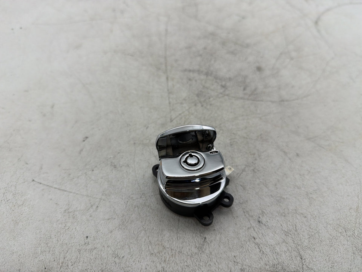 10 Harley Road King Touring Police Ignition Switch Cylinder Barrel Lockset NOKey