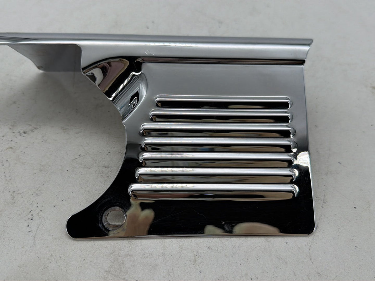 1990 Harley Electra Glide Touring Sport OEM Transmission Chrome Cover Trim Panel