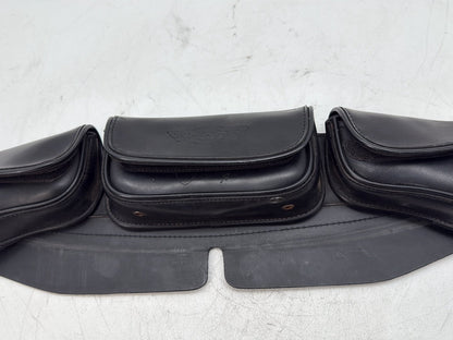 2006 Harley Touring FLHTCI Electra Glide Classic OEM Front Onboard Tool Bag Leather Storage