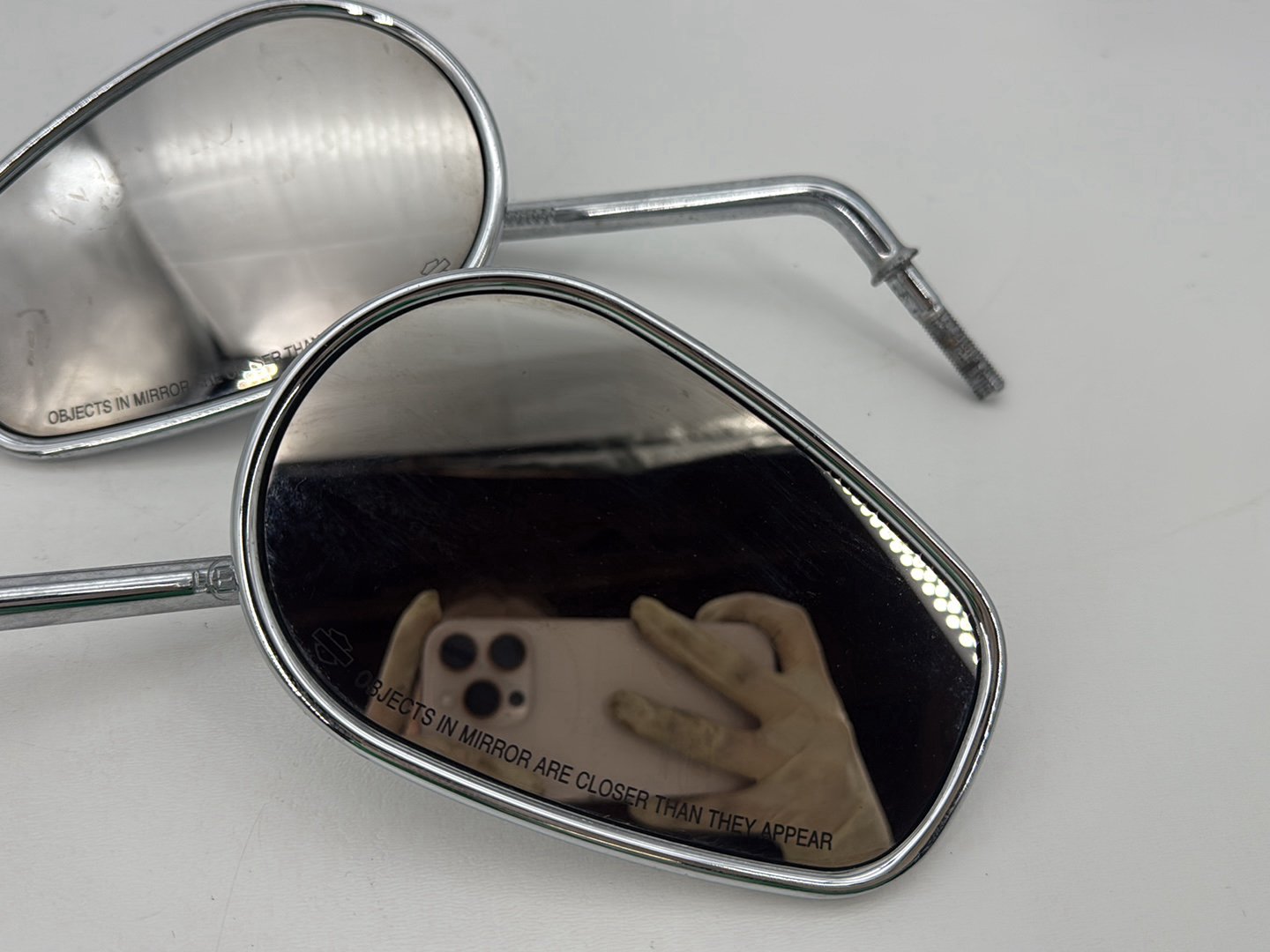 2003 Harley Sportster XL1200C 1200 Custom Anniversary OEM Left Right Rear View Mirror